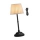 thumbnail image 5 of Lámpara de mesa LED recargable USB, luz nocturna brillo ajustable lámpara de escritorio inalámbrica luz de escritorio para Hotel adultos hogar boda Negro, 5 of 8