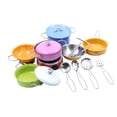 thumbnail image 2 of Juego de juguete Zulema 17Pcs Cocina Comida Cocina Juego de rol, 2 of 8