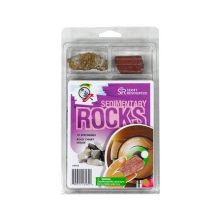 Rock Collection - Explore With Me Sedimentary Rock Collection - 10 Specimen