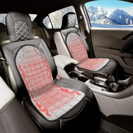 Zone Tech Car Heated Seat Cover Cushion, Car Seat Warmer Canada
