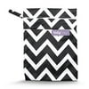 Tidybagz Wet Bag Chevron Print 2 Zippered For Cloth Diapers More Wet Dry Bag