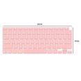 thumbnail image 3 of Películas De Teclado Funda de película para teclado de portátil para Apple MacBook Air de 13 pulgadas A2337 (oro rosa), 3 of 6