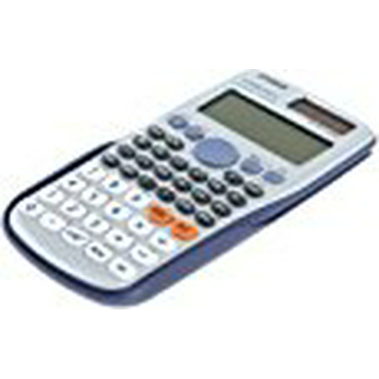 Casio FX115ESPLUS Scientific Calculator, Natural Textbook Display, Silver