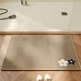 thumbnail image 4 of Yatlte Bathroom Rugs Mat, Ultra Thin Bathroom Rugs Fit Under Door Quick Dry Super Absorbent Washable Bath Rug Shower Mat for Bathroom Floor Bathtub Shower Sink, Easy Care, 4 of 6