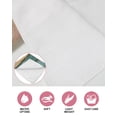 thumbnail image 6 of Teal Turquoise Wooden Kitchen Dish Towels for Drying Dishes Set of 2, Rustic Retro Farmhouse Western Country Waffle Weave Microfiber Hand Tea Bathroom Towels Quick Dry & Absorbent Towel 12x12, 6 of 7