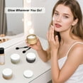 thumbnail image 3 of Travel Containers for Toiletries, TSA Approved Travel Size Containers, 1.5 oz Silicone Cream Jars, BPA Free, Leak-proof Travel Jars for Cream, Lotion (Coffee), 3 of 11