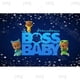 thumbnail image 1 of Fondo de dibujos animados para estudio fotográfico, accesorios de fotografía personalizados para sesión fotográfica de cumpleaños, Baby Boss, 1 of 4