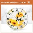 thumbnail image 3 of Clock Movement Clocks Motors Battery Powered Replacement Work Parts Wall Mechanism Plastic, 3 of 6