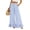Blue, variant on Women's Striped Palazzo Pants, Comfy Stretchy High Rise Long Trousers, Casual Chic Ruffled Fashion Bottom Pants for Summer Travel