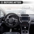 thumbnail image 2 of Unique Bargains Universal Car Steering Wheel Cover for 36.5-37.9cm Sweatproof Faux Leather Rubber Black, 2 of 6