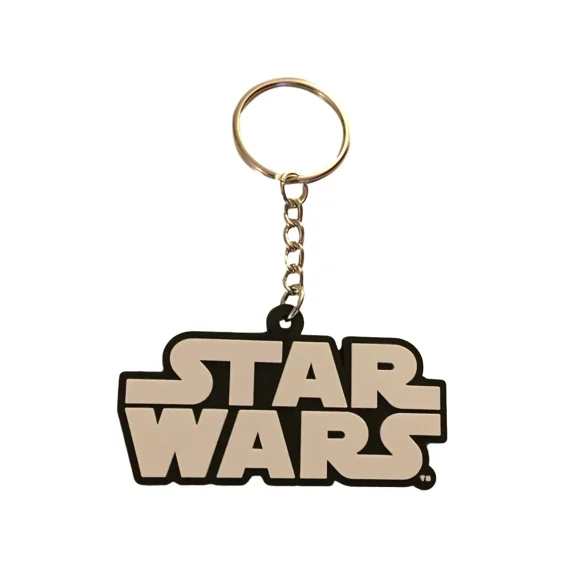 Star Wars Soft Touch Keychain Logo Keyring