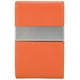 thumbnail image 2 of Estuche portátil multiusos de cuero PU para almacenamiento de tarjetas de cigarros y cigarrillos (naranja), 2 of 11