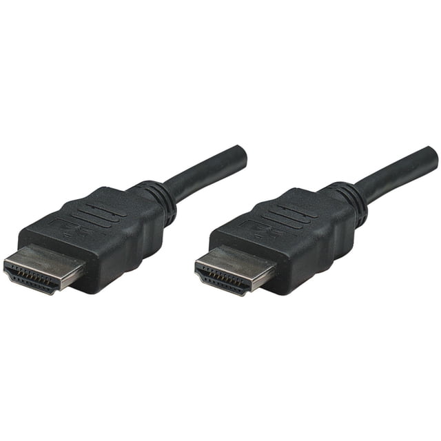 Manhattan 306133 CABITL1975 Cable Hdmi, Hdmi, Hdmi, Macho/Macho, Negro, 5 m (16.5 ft)