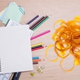 thumbnail image 3 of HEATSHAKING 58 Pcs Grands Élastiques pour Organiser Bricolage Jaune, 3 of 8