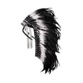 thumbnail image 4 of Tocado americano, accesorio para cabeza para juegos de rol de Halloween para adultos, 4 of 8