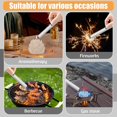 thumbnail image 2 of 2 Pack Electric Candle Lighters, Windproof Flameless & Double Safety Lock Design, USB Rechargeable Lighter with Extended Handle, Suitable for Candles, BBQ, Camping, Gas Stove, Festivals Gift (Silver), 2 of 7