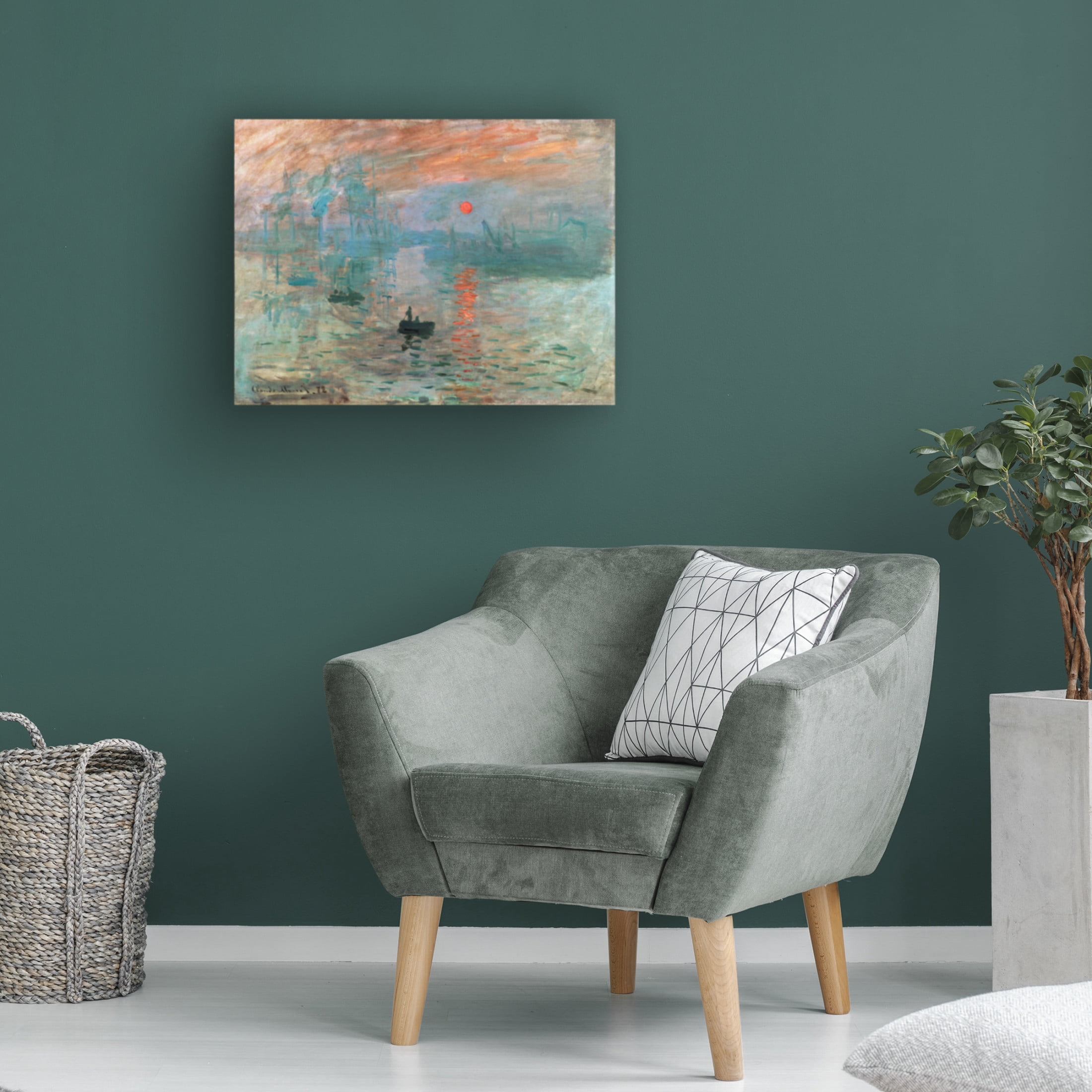 Trademark Fine Art Pictufy Sunrise 1872 Canvas Wall Art
