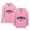 Pink, variant on Tiweut Casual Hoodies for Boys Sweatshirts Solid Color Zip Up Pullover Long Sleeve Outerwear Letter Print Classic Hooded 3-4 Y