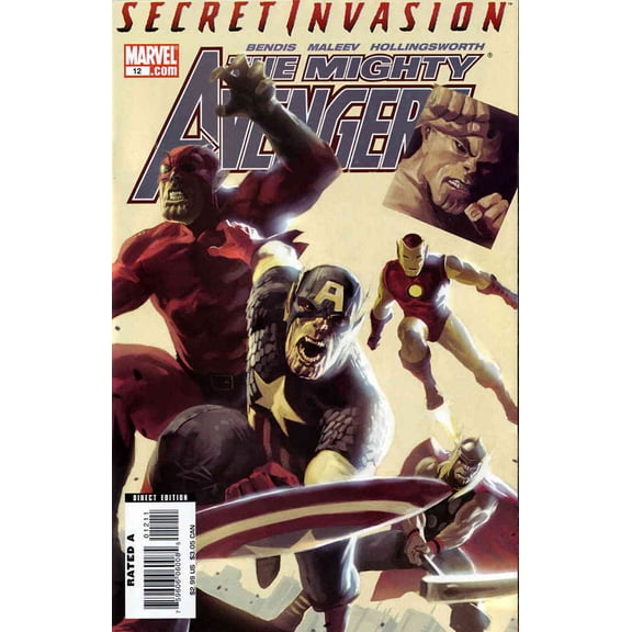 Mighty Avengers #12 VF ; Marvel Comic Book