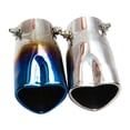 thumbnail image 5 of Dream Lifestyle Exhaust Tube Anti-oxidizing Rustproof Straight Heart Shaped Universal Car Exhaust Muffler for Van, 5 of 8