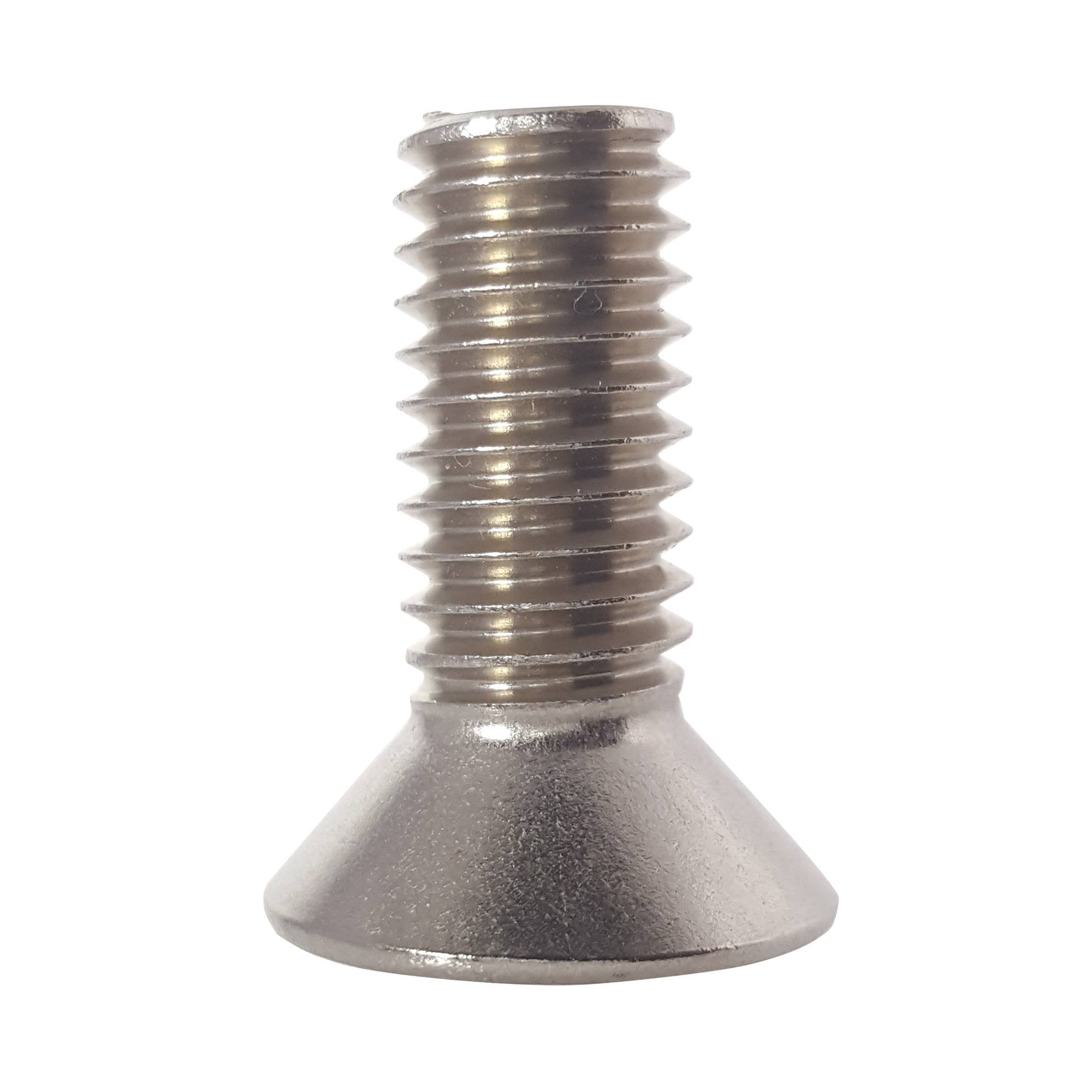 10-24 x 2-1/4" Flat Head Socket Cap Screws 18-8 Stainless Steel, Quantity 50, Countersunk Head, Allen Hex Drive by Fastenere