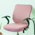 thumbnail image 2 of serony Computer Chair Cover Swivel Chair Cover for Rotating Chair Pink, 2 of 8