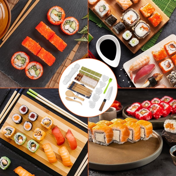 27-Piece Premium Sushi Maker Set, Deluxe Edition DIY Kit for