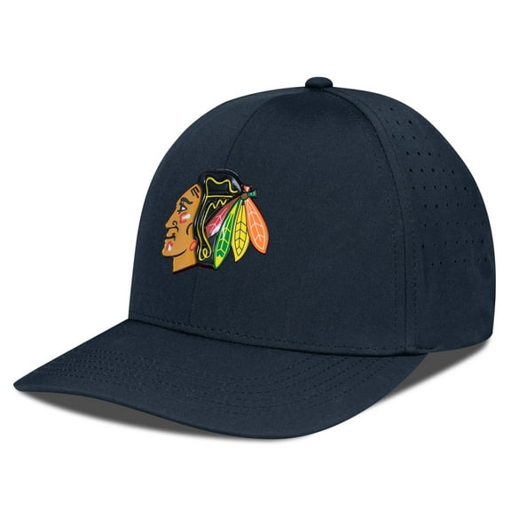 Men's Levelwear Black Chicago Blackhawks Zeta Flex Hat