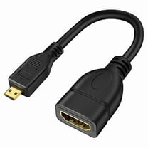Micro HDMI to HDMI Adapter 4K Resolution for Smartphones Tablets and Cameras Portable