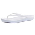 thumbnail image 6 of FitFlop Womens Iqushion Flip Flop-Solid 6 Urban White, 6 of 6