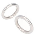 thumbnail image 3 of 50 Uds. Anillos de Metal duraderos, exquisitos, multifuncionales, resistentes al desgaste, anillos tóricos de Metal indecolorables para bolsas, cuentas de ropa, 15x3mm, 3 of 12