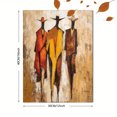 thumbnail image 3 of Cowboy Horse Riding Abstract Art Painting， Canvas Print， Wall Art， Home Decor， Suitable for Living Room， Bedroom， Office， Hotel， Restaurant., 3 of 8