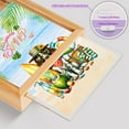 thumbnail image 4 of English Springer Spaniel Hello Summer with Sunglasses and Surfboard Tropical Vibes Acrylic Plaque with Wood Photo Frame Box Springers Dog Lover Gifts Light Box - 00007, 4 of 5