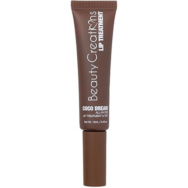 Beauty Creations | Lip Treatment & Tint – Brillo Hidratante con Péptidos y Aceites Naturales (Coco Dream, 12ml)