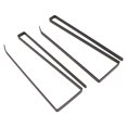 thumbnail image 1 of Paper Towel Roll Holder, Rust Proof Horizontally Install Punching Free 2pcs Space Saving Stainless Steel Paper Towel Hanging Holder  for Counter, 1 of 8