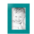 thumbnail image 2 of ArtToFrames 4" x 6" Aqua Picture Frame, 4x6 inch Green Wood Poster Frame (WOM-4428), 2 of 8