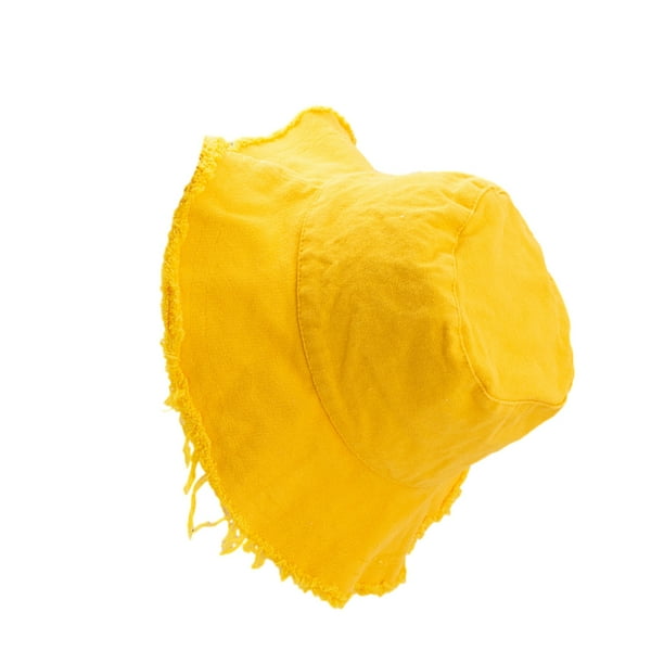 Sombrero de cubo Minnieouse M para protección solar amarillo