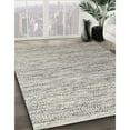 thumbnail image 3 of Ahgly Company Machine Washable Indoor Square Contemporary Sage Green Area Rugs, 4' Square, 3 of 7