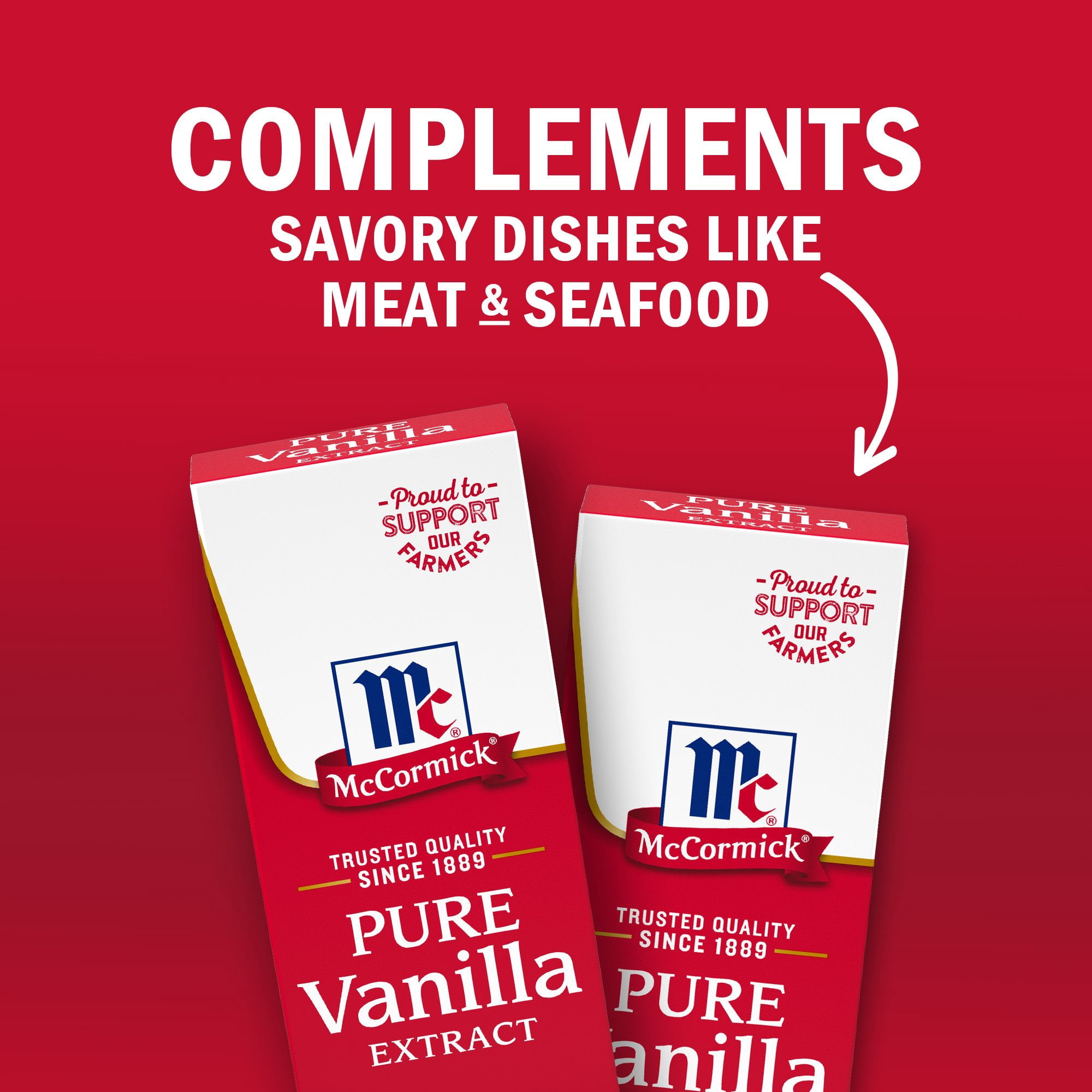 Pack Of 3 McCormick All Natural Pure Vanilla Extract, 4 oz (Package May Vary)
