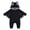 All black bat, variant on ATAIKU Halloween Infant Newborn Baby Bat Hooded Jumpsuit with Ear Outfit Newborn Bats Costumes with Wings Cosplay 3-6M