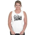 thumbnail image 3 of Do Your Thing Cute Sarcastic Workout Tank Top Tee Shirt Women Brisco Brands L, 3 of 6