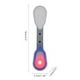 thumbnail image 2 of LED Clip On Flashlight Silicone Night Light Backpack Light Pocket Work Light Safety Warning Light for Outdoor Night Running Sports, 2 of 11