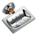 thumbnail image 1 of Plato de esponja de acero inoxidable plato de succión estante de metal fregadero de cocina bandeja de almacenamiento esponjosos soporte de esquina de soporte accesorios para el hogar cuadrado Inevent HA011210-01, 1 of 6