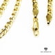 thumbnail image 4 of Collar de oro de 14 quilates con colgante de Animada, el mejor regalo unisex para madre, padre, novia, novio, ella, él, collar de cadena cubana de 14 quilates de Aria Jeweler Inc, 4 of 5