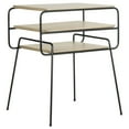 thumbnail image 3 of SAFAVIEH Marcel Retro Mid-Century Three Tier End Table, Light Grey, 3 of 7
