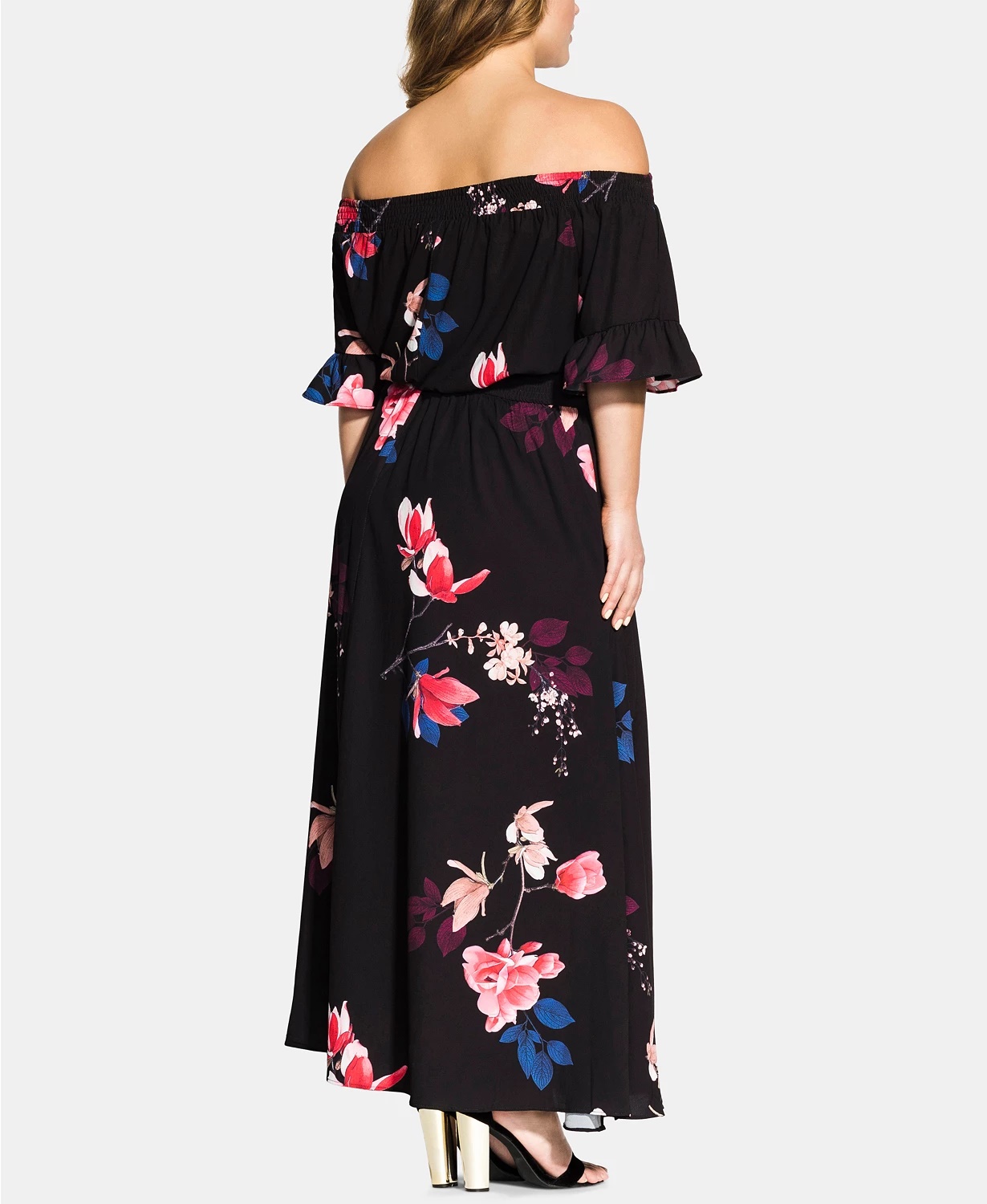 【新品未使用】CITYSHOP PRINT MAXI DRESS ワンピース CITYSHOP（シティーショップ）の「PRINT MAXI DRESS：ワンピース