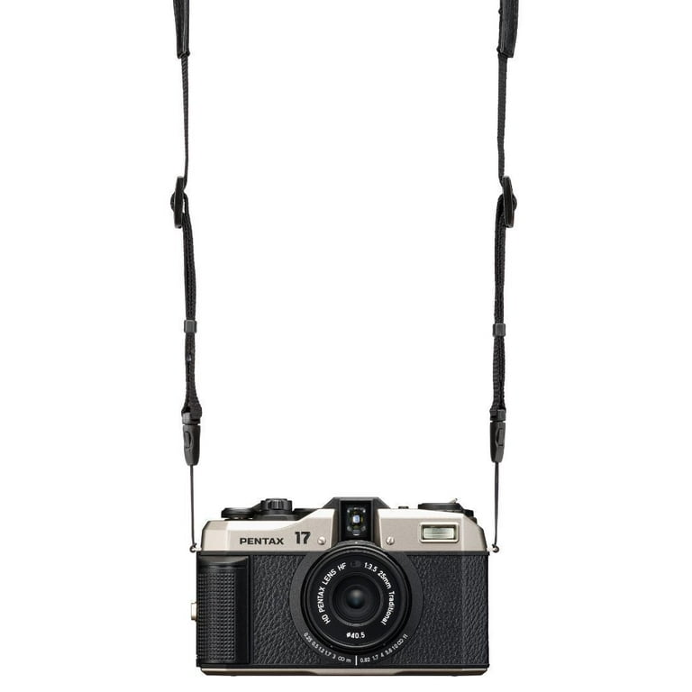 Pentax 17 Film Camera, Dark Silver, 35mm - Walmart.com
