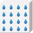 thumbnail image 1 of Pegatinas de planificador de agua, pegatinas de lágrima de plástico, impermeables, pequeñas, autoadhesivas, con imagen de punto redondo, pegatina de lágrima azul, 1 of 9