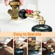 thumbnail image 5 of Adaptador de Codo para Recarga de Propano de 3 Piezas con Medidor de Tanque, Adaptador de Tanque de Propano para Tanque de 1 Lb, Medidor de Gas Propano Universal, 5 of 5