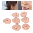 thumbnail image 3 of Soft Silicone Body Part Model,  Practice Model Simulation Silicone Ear Eye Nose Mouth Tongue, Belly Button Model  Pierce Tool For Novice Piercer Teaching Instruction, 3 of 8